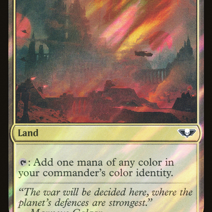 Command Tower [Warhammer 40,000 Commander] Surge Foil
