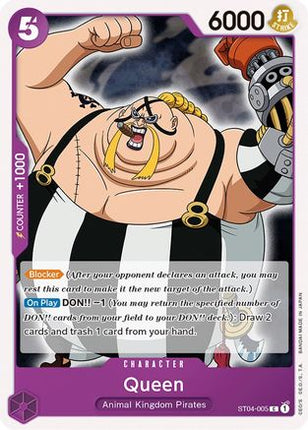 Queen (ST04-005) - Starter Deck 4: Animal Kingdom Pirates