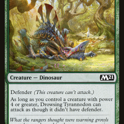 Drowsing Tyrannodon [Core Set 2021]