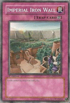 Imperial Iron Wall (Common / Short Print) [SDZW-EN032] Structure Deck: Zombie World 1st Edition