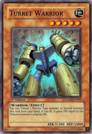 Turret Warrior (Super Rare) [CRMS-EN001] Crimson Crisis Unlimited