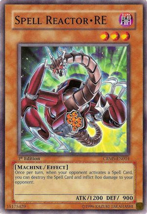Spell Reactor - RE (Common / Short Print) [CRMS-EN014] Crimson Crisis Unlimited