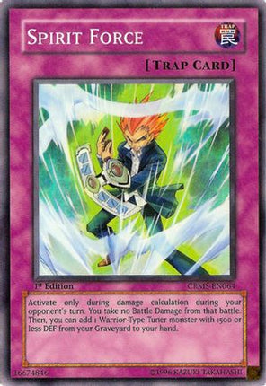 Spirit Force (Super Rare) [CRMS-EN064] Crimson Crisis 1st Edition