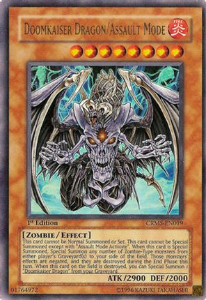 Doomkaiser Dragon/Assault Mode (Ultra Rare) [CRMS-EN019] Crimson Crisis 1st Edition