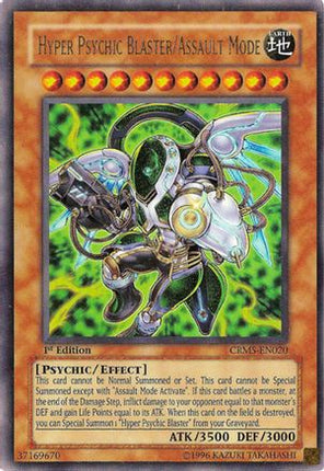 Hyper Psychic Blaster/Assault Mode (Ultra Rare) [CRMS-EN020] Crimson Crisis Unlimited