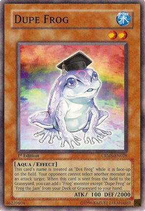 Dupe Frog (Common / Short Print) [CRMS-EN028] Crimson Crisis 1st Edition