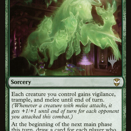 Vivien's Stampede [New Capenna Commander Promos] Foil