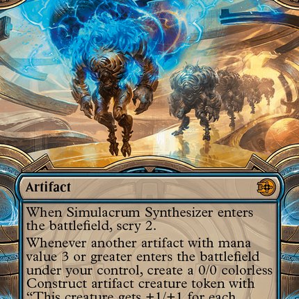 Simulacrum Synthesizer (Showcase) [The Big Score] Foil