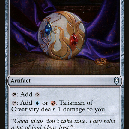 Talisman of Creativity [Commander Legends: Battle for Baldur's Gate]
