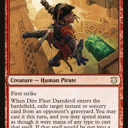 Dire Fleet Daredevil [Forgotten Realms Commander]