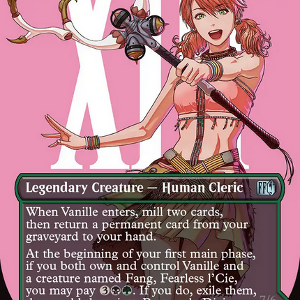 Vanille, Cheerful l'Cie (Borderless) [FINAL FANTASY] Foil