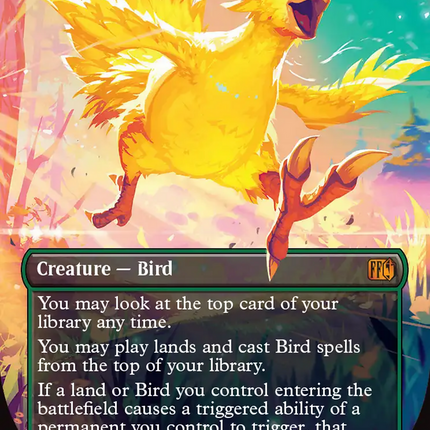 Traveling Chocobo (Borderless) [FINAL FANTASY]