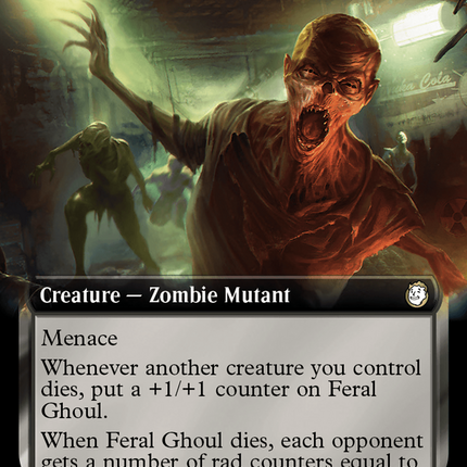 Feral Ghoul (Extended Art) [Fallout] Surge Foil
