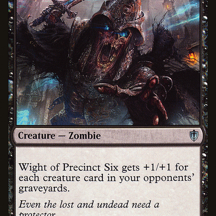 Wight of Precinct Six [The List]