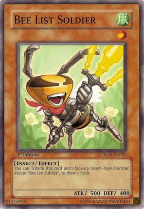 Bee List Soldier (Common / Short Print) [CRMS-EN036] Crimson Crisis 1st Edition
