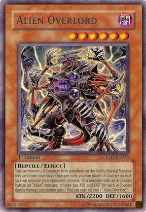 Alien Overlord (Rare) [CRMS-EN038] Crimson Crisis 1st Edition