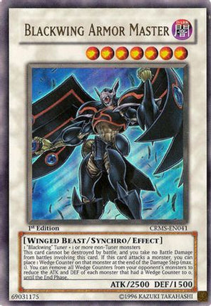 Blackwing Armor Master (Ultra Rare) [CRMS-EN041] Crimson Crisis Unlimited