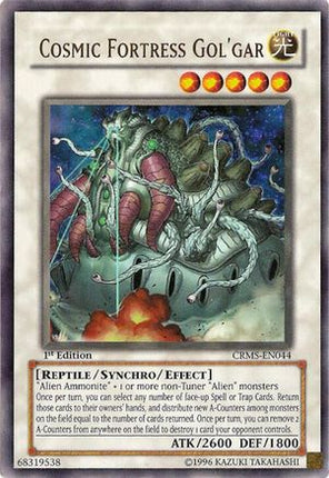 Cosmic Fortress Gol'Gar (Ultra Rare) [CRMS-EN044] Crimson Crisis Unlimited