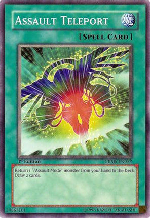 Assault Teleport (Common / Short Print) [CRMS-EN052] Crimson Crisis Unlimited