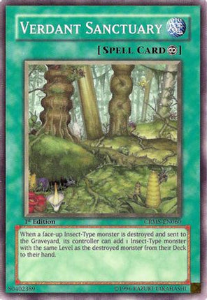 Verdant Sanctuary (Common / Short Print) [CRMS-EN060] Crimson Crisis 1st Edition
