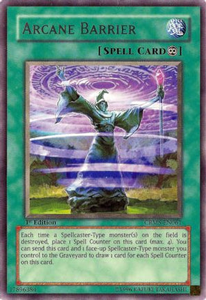 Arcane Barrier (Rare) [CRMS-EN061] Crimson Crisis Unlimited