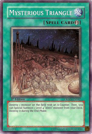 Mysterious Triangle (Common / Short Print) [CRMS-EN062] Crimson Crisis Unlimited