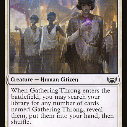 Gathering Throng [Streets of New Capenna]