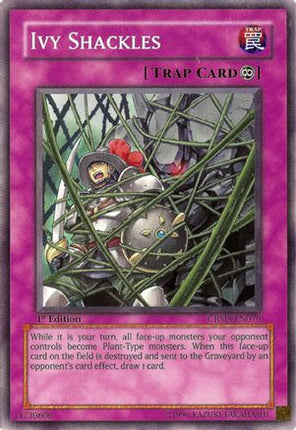 Ivy Shackles (Common / Short Print) [CRMS-EN070] Crimson Crisis Unlimited