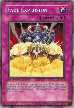 Fake Explosion (Common / Short Print) [CRMS-EN071] Crimson Crisis Unlimited