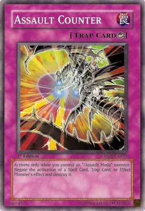 Assault Counter (Common / Short Print) [CRMS-EN075] Crimson Crisis Unlimited