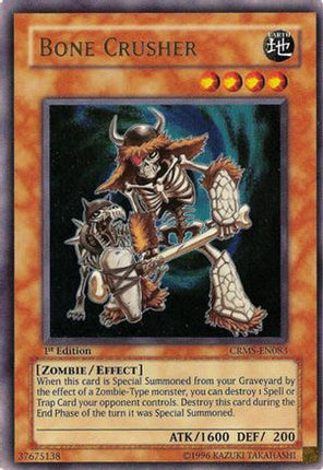 Bone Crusher (Ultra Rare) [CRMS-EN083] Crimson Crisis Unlimited