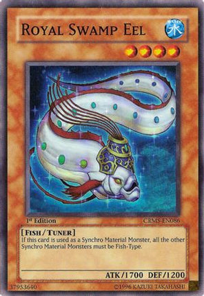 Royal Swamp Eel (Super Rare) [CRMS-EN086] Crimson Crisis 1st Edition