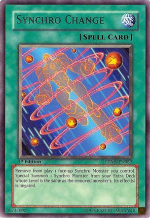 Synchro Change (Rare) [CRMS-EN089] Crimson Crisis Unlimited