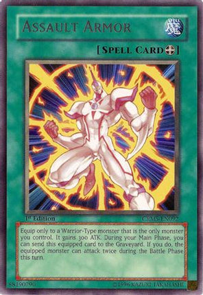 Assault Armor (Rare) [CRMS-EN092] Crimson Crisis Unlimited
