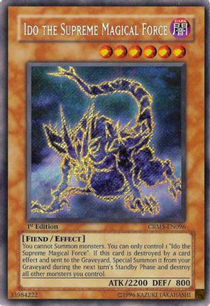 Ido the Supreme Magical Force (Secret Rare) [CRMS-EN096] Crimson Crisis 1st Edition