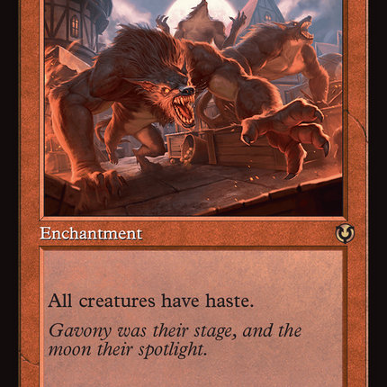 Mass Hysteria (Retro Frame) [Innistrad Remastered] Foil