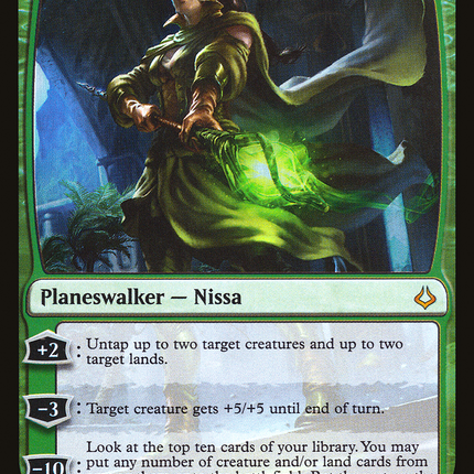 Nissa, Genesis Mage [Hour of Devastation] Foil