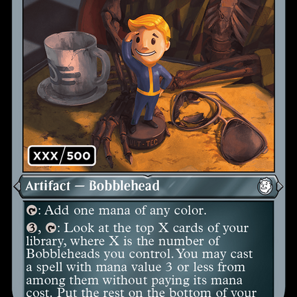 Perception Bobblehead [Fallout] Serialized Foil
