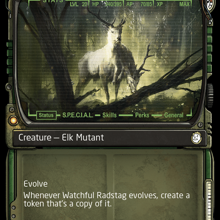 Watchful Radstag (Showcase) [Fallout] Surge Foil