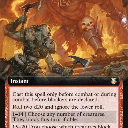 Berserker's Frenzy (Extended Art) [Forgotten Realms Commander]