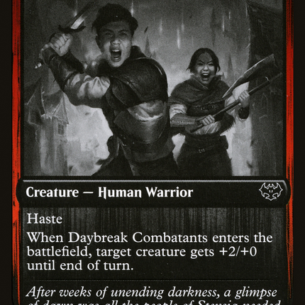 Daybreak Combatants [Innistrad: Double Feature]