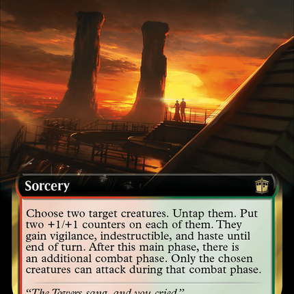 Last Night Together (Extended Art) [Doctor Who] Surge Foil