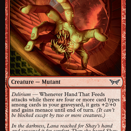 Hand That Feeds [Duskmourn: House of Horror] Foil