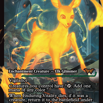Enduring Vitality (Showcase) [Duskmourn: House of Horror] Foil