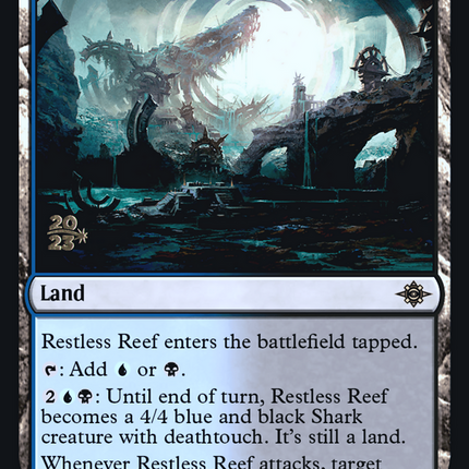 Restless Reef [The Lost Caverns of Ixalan Promos] Prerelease Foil