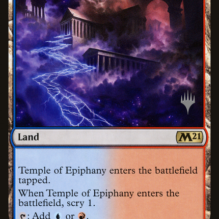 Temple of Epiphany [Core Set 2021 Promos]