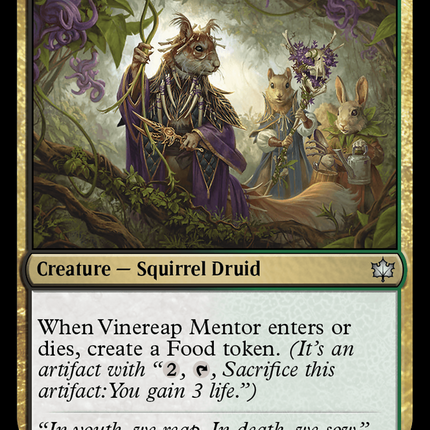 Vinereap Mentor [Bloomburrow] Foil