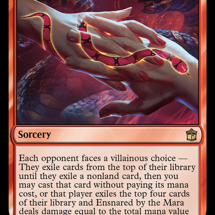 Ensnared by the Mara [Doctor Who] Surge Foil