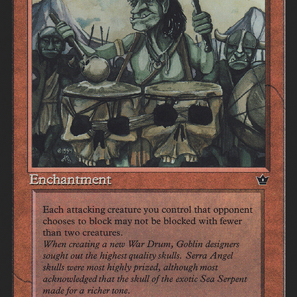 Goblin War Drums (Menges) [Fallen Empires]
