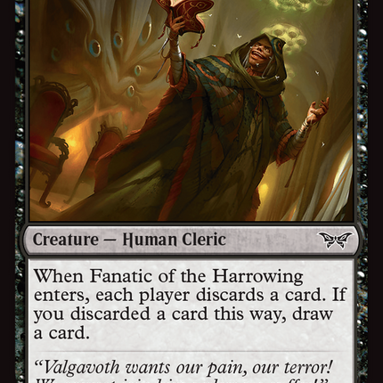 Fanatic of the Harrowing [Duskmourn: House of Horror] Foil